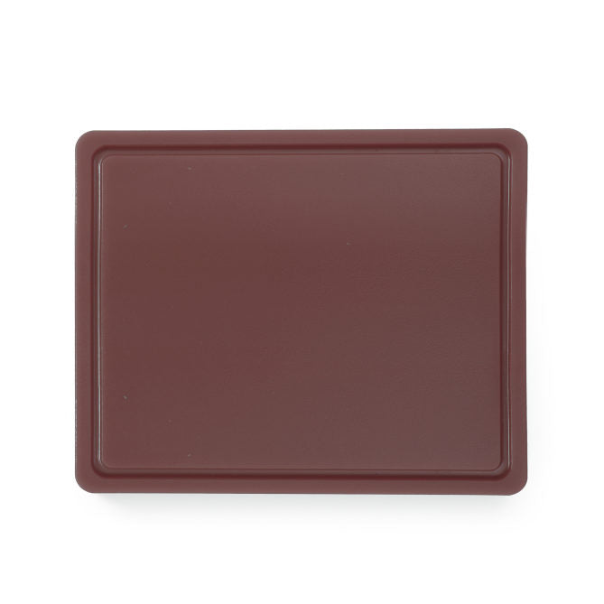 TAGLIERE POLIETILENE MARRONE CM 26X32X1H