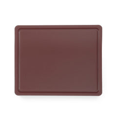 TAGLIERE POLIETILENE MARRONE CM 26X32X1H