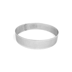 FASCIA MICROFORATA INOX CERCHIO CM 21 - PER CROSTATA