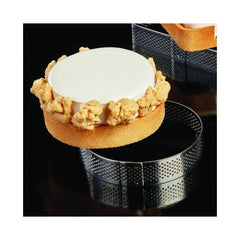 FASCIA MICROFORATA INOX CERCHIO CM 9 - PER CROSTATA