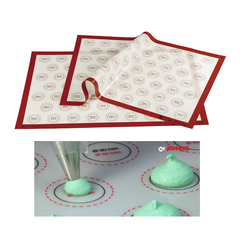 TAPPETO IN SILICONE CON IMPRONTE DOSA MACARONS PZ 1