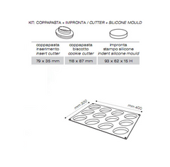 KIT MONOPORZIONE FORME OVALI