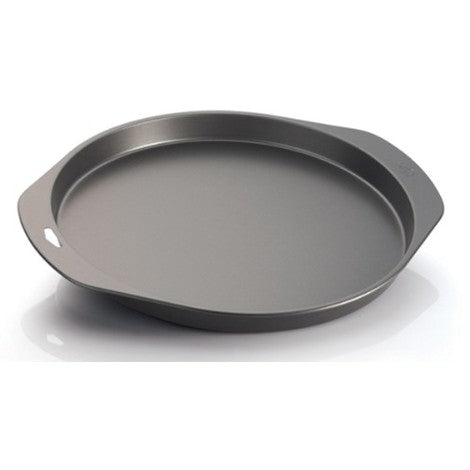 TEGLIA PER PIZZA TONDA Ø 32 CM ANTIADERENTE CON MANICI