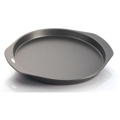 TEGLIA PER PIZZA TONDA Ø 32 CM ANTIADERENTE CON MANICI
