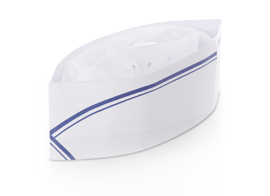 CAPPELLO BUSTINA RISTORAZIONE CONFEZIONE PZ 100