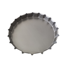 Teglia per focaccia tipica Pugliese con base   Ø 32, altezza 4,5 cm in lamiera