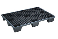 Pallet impilabile nero 60x80 cm - Capacità statica 3000 kg