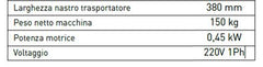 TAGLIERINA ORIZZONTALE