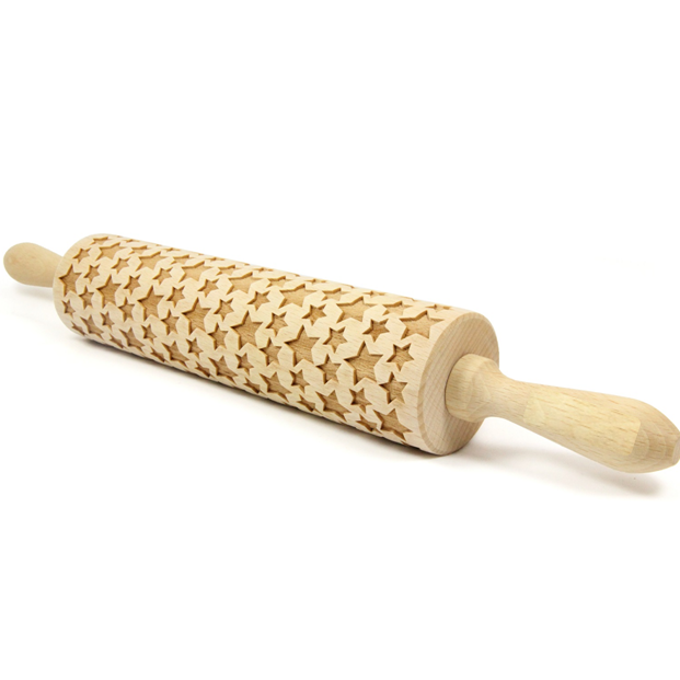 MATTARELLO DECORO MIX STELLE CM 43