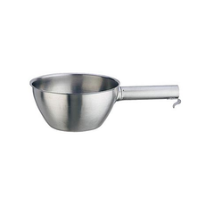 TAZZONE INOX CON MANICO E GANCIO Ø 25 CM
