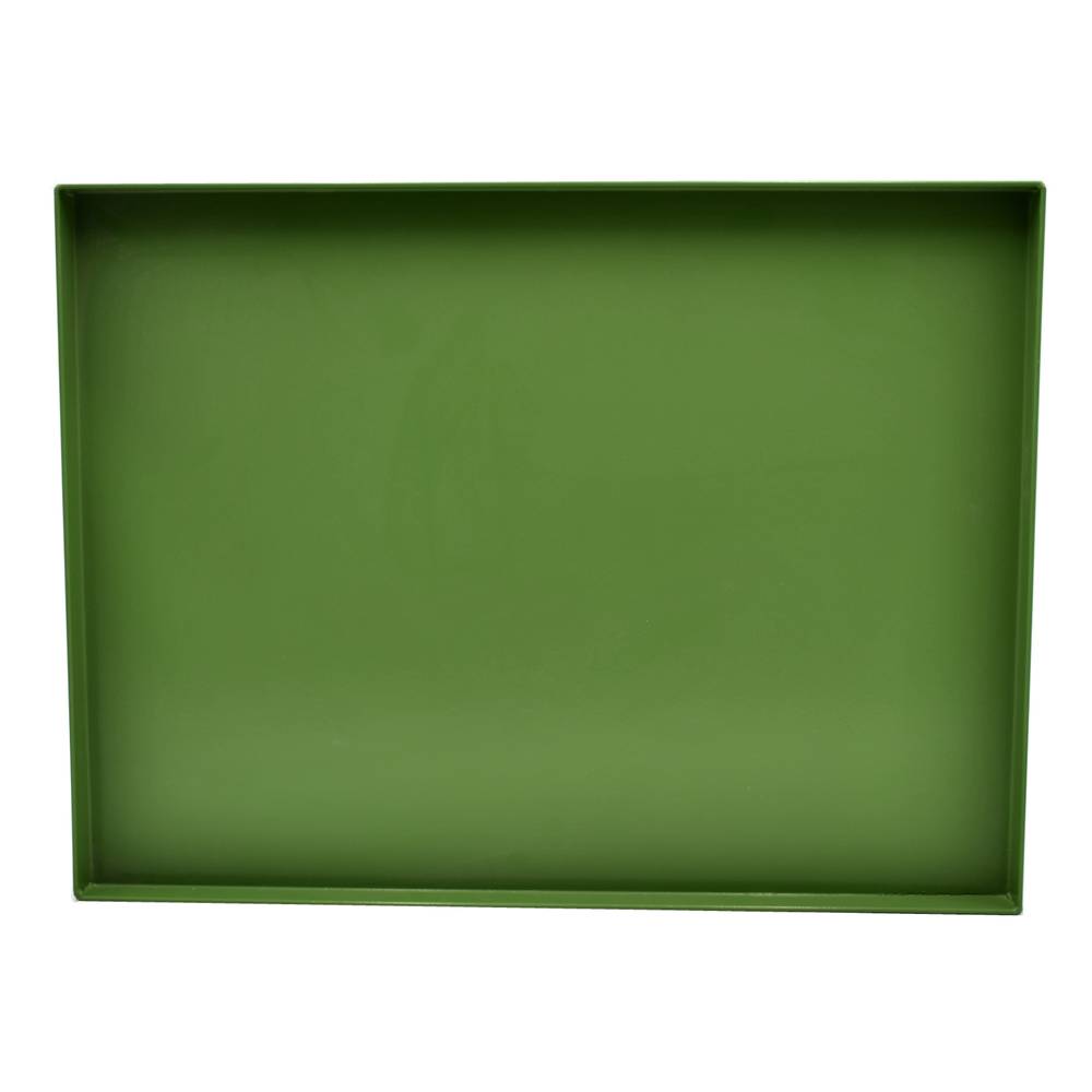 Teflon-coated aluminum baking tray, height 2 cm, non-stick