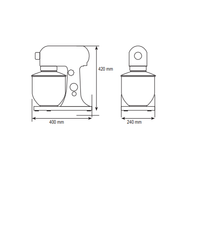PLANETARIA LT 7  OVENSERVICE GRIGIA