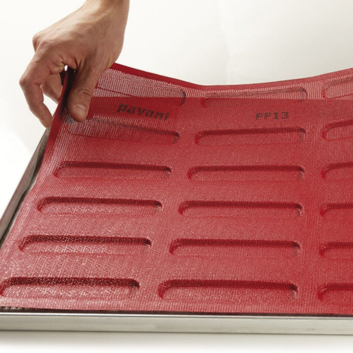 TAPPETO IN SILICONE MICROFORATO PER ECLAIR