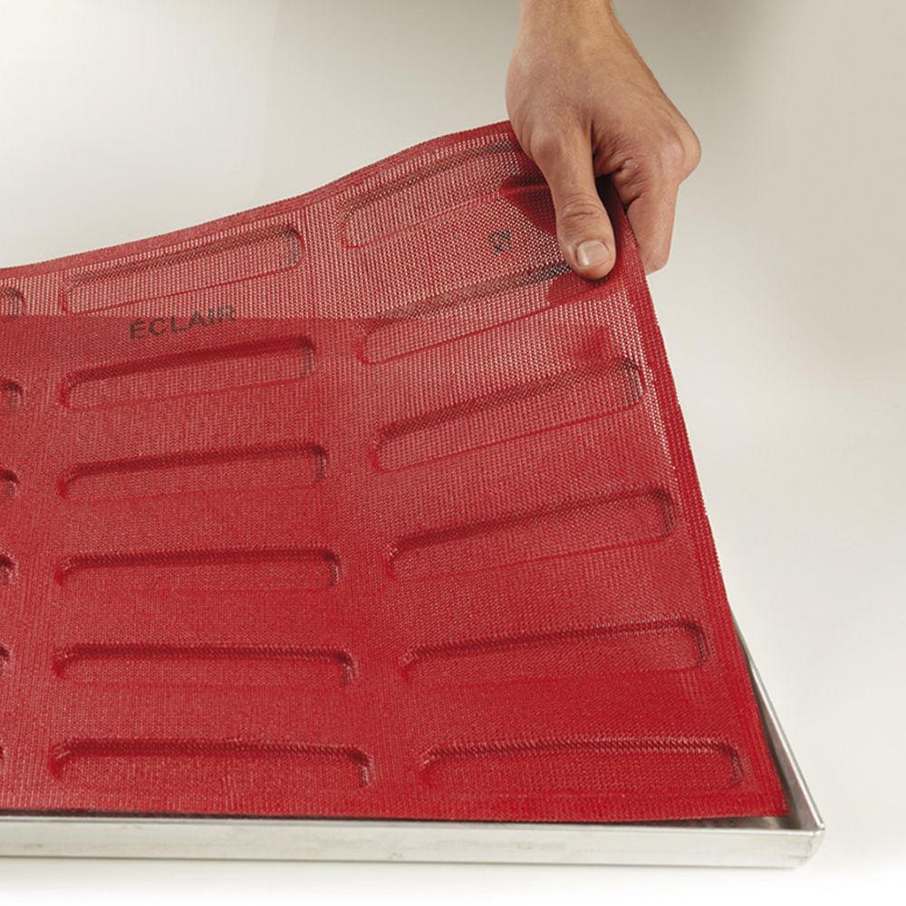 TAPPETO IN SILICONE MICROFORATO PER ECLAIR