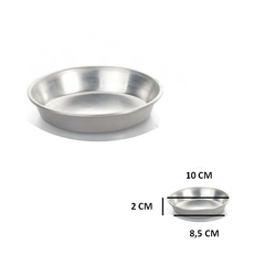FORMA ALLUMINIO LISCIA CM 10 X 2H