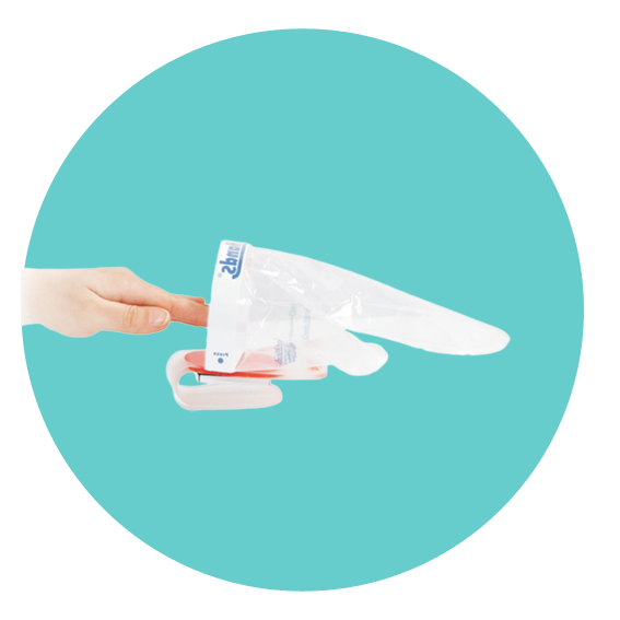 GUANTO MAGNETICO PER SERVIRE CLEAN HANDS