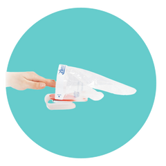 GUANTO MAGNETICO PER SERVIRE CLEAN HANDS
