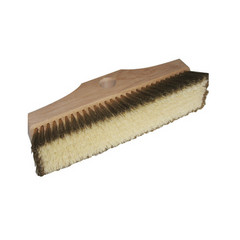 SPAZZOLONE RICAMBIO DA FORNO IN LEGNO CM 30, MISTO OTTONE