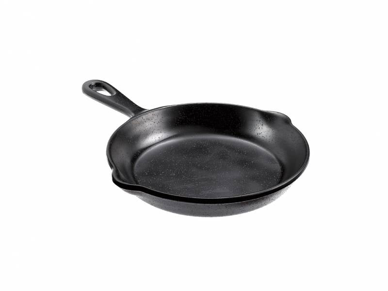 Black melamine pan Ø22 cm