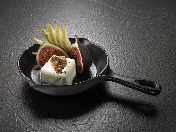 Black melamine pan Ø22 cm