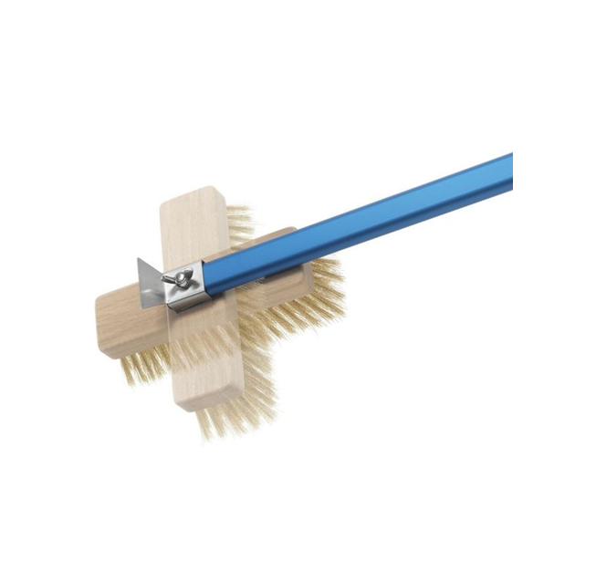 ADJUSTABLE BRASS BRUSH HANDLE 150 CM