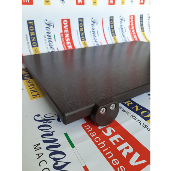 TAGLIERE POLIETILENE MARRONE CM 80X40X2 H